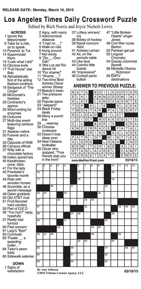 Find the latest crossword clues from New York Times Crosswords, LA Times Crosswords and many more. Crossword Solver. Crossword Finders. Crossword Answers. Word Finders. ... ISOGON Shape with equal angles (6) LA Times Daily: Jan 14, 2024 : 4% OCTAGON Eight-sided shape (7) USA Today: Dec 26, 2023 : 3% STROBE …